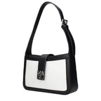 White Leather Shoulder Bag