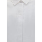 White Cotton Dress Shirt