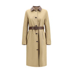 Brown Cotton Coat