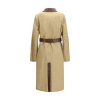 Brown Cotton Coat