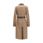 Brown Cotton Coat