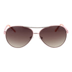 Pink Metal Sunglasses