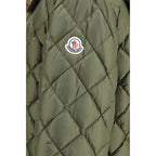 Multicolor Polyamide Full-Length Jacket