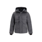 Gray Cotton Parka
