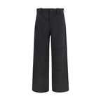 Black Wool Oves Aries Chino Pants
