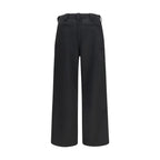 Black Wool Oves Aries Chino Pants