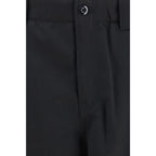 Black Wool Oves Aries Chino Pants