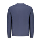 Blue Polyester Men's Sweater