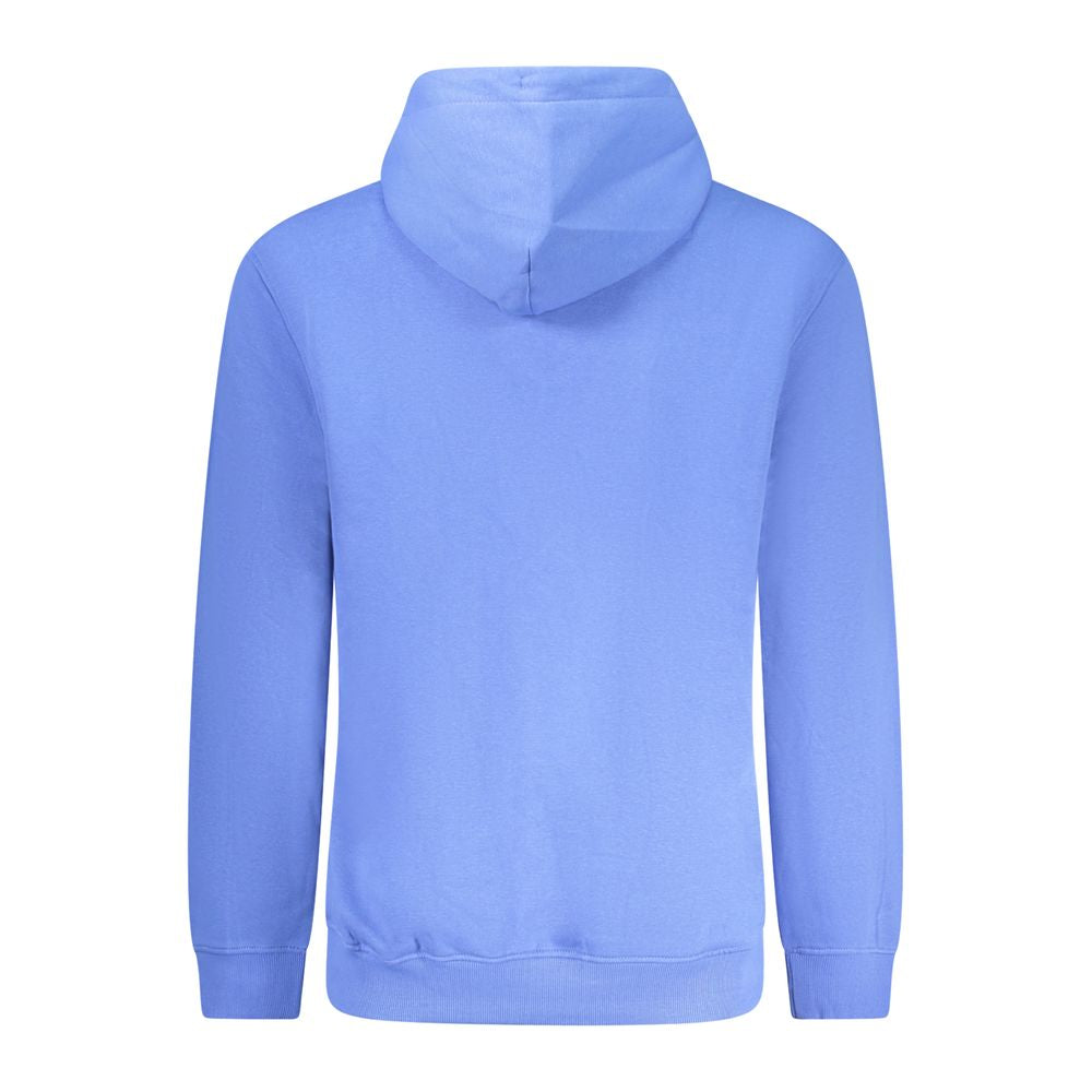 Blue Cotton Men's Sweatshirt