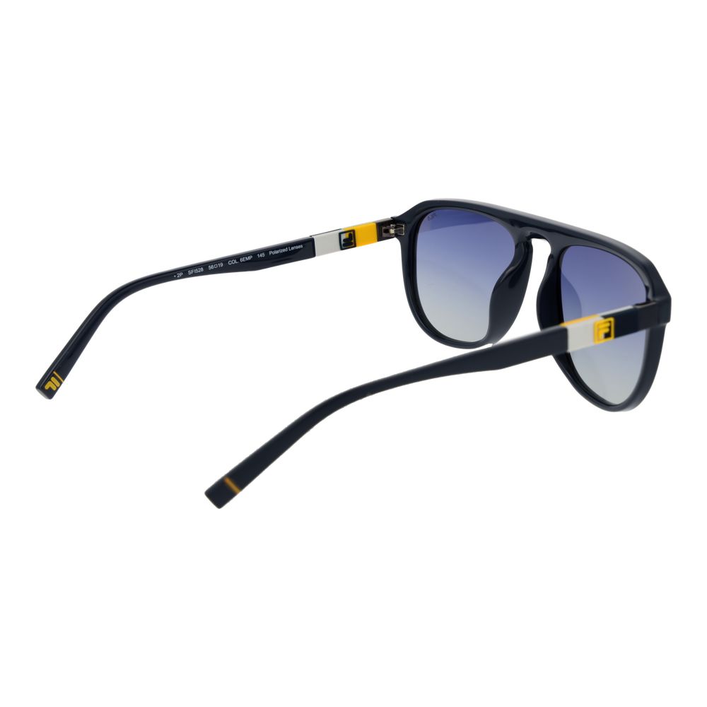 Blue Rubber Sunglasses