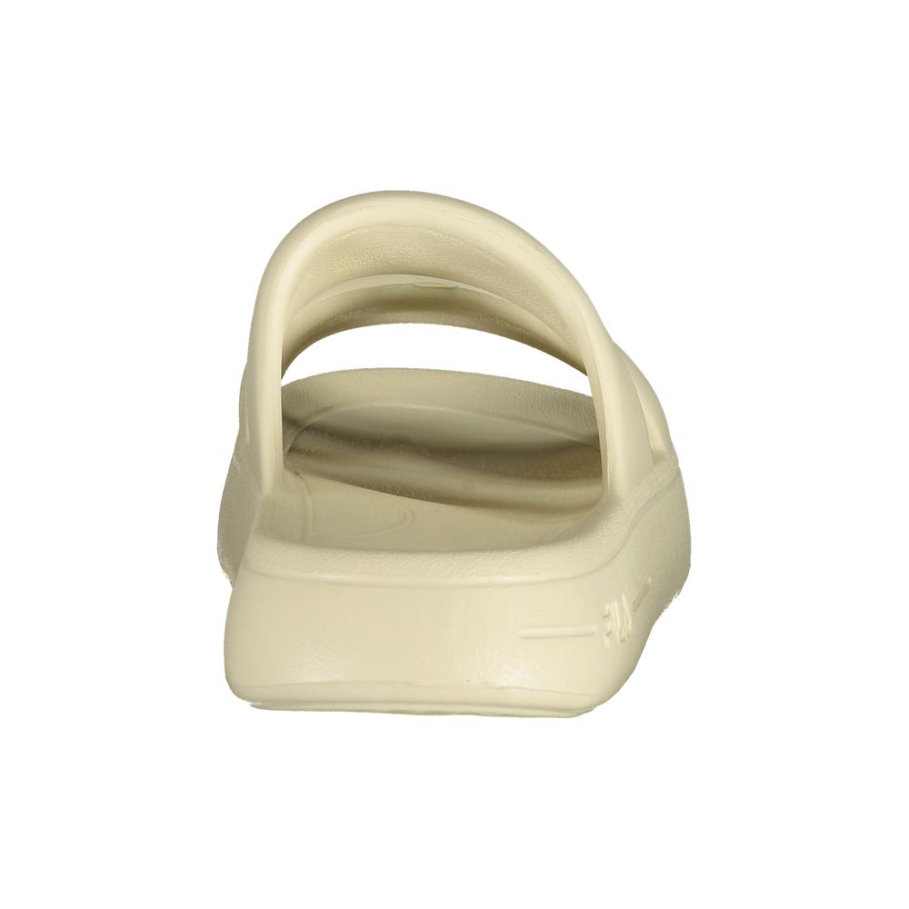 Beige Polyurethane Women's Slipper