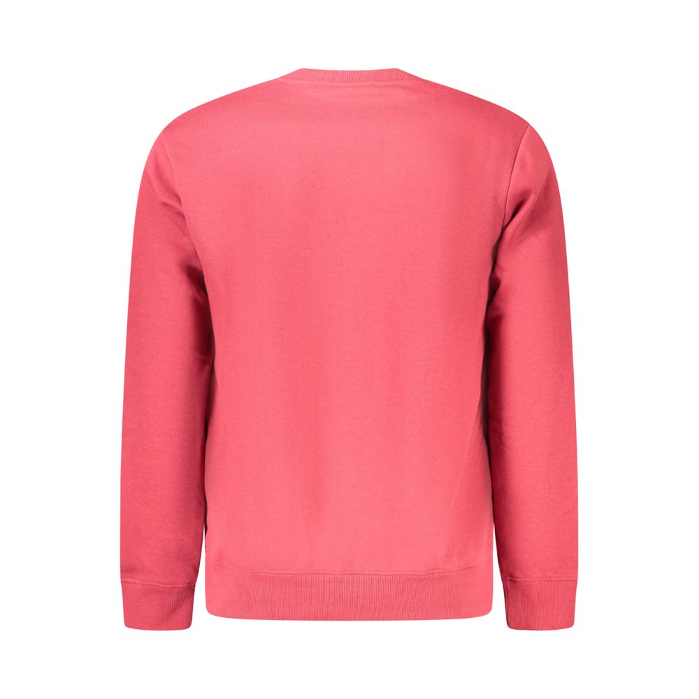 Red Cotton Men's Sweatshirt