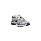 White Synthetic Athletic Sneakers
