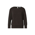 Brown Viscose Long Sleeve T-Shirt