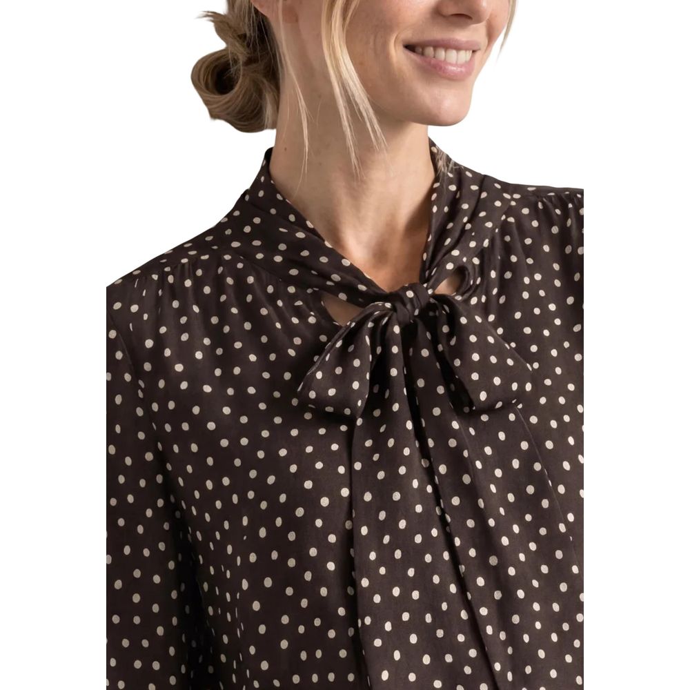 Brown Viscose Blouse