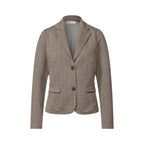 Brown Polyester Blazer