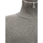 Gray Wool Oves Aries Cardigan