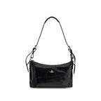Black Calf Leather Bos Taurus Shoulder Bag