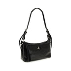 Black Calf Leather Bos Taurus Shoulder Bag
