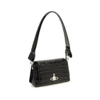 Black Calf Leather Bos Taurus Handbag