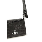 Black Calf Leather Bos Taurus Handbag