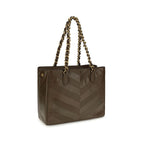 Brown Calf Leather Bos Taurus Shoulder Bag