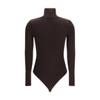 Brown Cotton Bodysuit