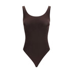Brown Cotton Bodysuit