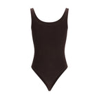 Brown Cotton Bodysuit