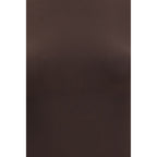 Brown Polyamide Bodysuit