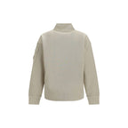 Beige Cotton Sweatshirt