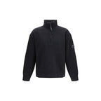 Black Cotton Sweatshirt