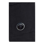 Black Cotton Cargo Pants