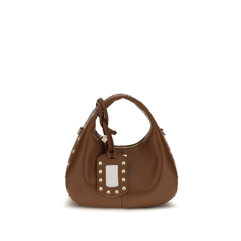 Brown Recycled Leather Handbag