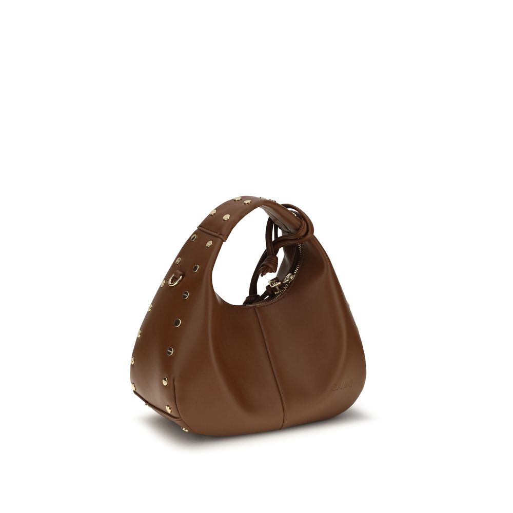 Brown Recycled Leather Handbag