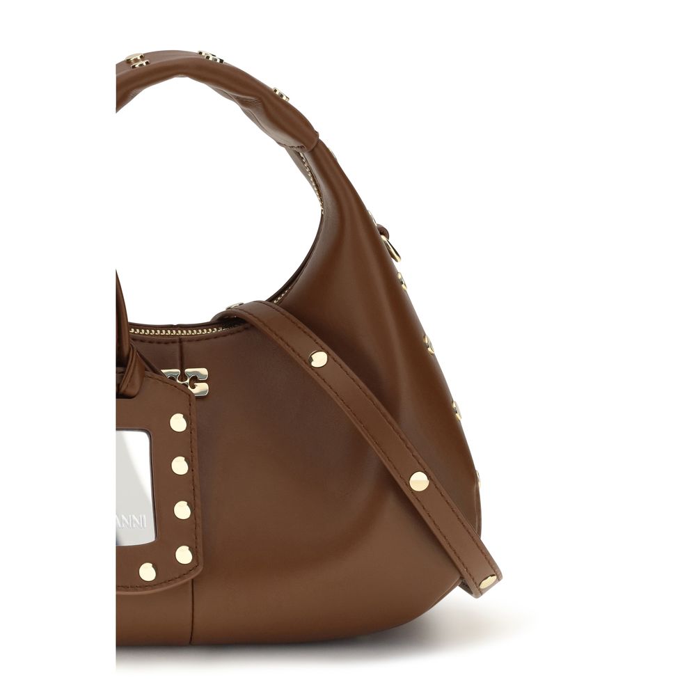 Brown Recycled Leather Handbag