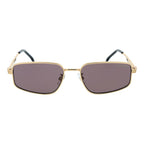 Rose Gold Metal Sunglasses