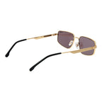 Rose Gold Metal Sunglasses