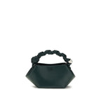 Bicolor Recycled Leather Handbag