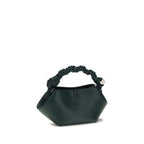 Bicolor Recycled Leather Handbag