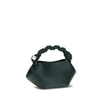 Bicolor Recycled Leather Handbag