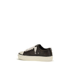 Brown Calf Leather Bos Taurus Chunky Sneakers