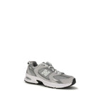 Gray Polyamide Athletic Sneakers