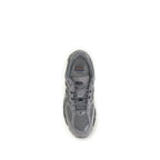 Gray Fabric Athletic Sneakers