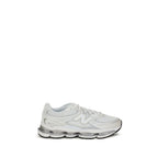 White Polyamide Athletic Sneakers