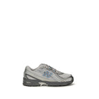 Gray Fabric Athletic Sneakers
