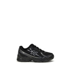 Black Polyamide Athletic Sneakers