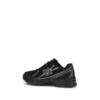 Black Polyamide Athletic Sneakers