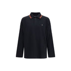 Black Cotton Polo Shirt