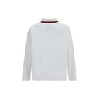 White Cotton Polo Shirt